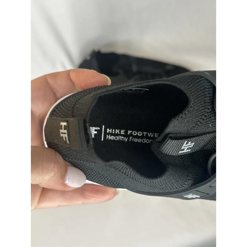 Hike Footwear Theora Pro Black Sneaker Men Barefoot Shoes Size Women 6‎ Men 4